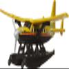 Matchbox Sky Busters, Toy Airplane, Helicopter, Space Shuttle, Jet Aircraft or other aircraft models with rolling wheels and spinning propellers (style may vary), JDJ05 view 3
