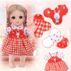 12-14 Inch Doll Clothes 6-Pack - Dresses, Jumpsuits & Swimsuit Outfits with Easy Closures | Pretend Play Dress Up Accessories for Baby Dolls | Girls Gift Age 3+ view 3