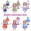 12-14 Inch Doll Clothes 6-Pack - Dresses, Jumpsuits & Swimsuit Outfits with Easy Closures | Pretend Play Dress Up Accessories for Baby Dolls | Girls Gift Age 3+ view 4