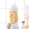 WARRIOO Yellow Plush Hat, Japanese Funny Beer Plush Hat Toy Headgear Cosplay Party Photo Props, Unisex-Adults view 3