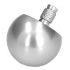 2pcs Gyroscopes, Top Spinner, Gyroscopes Stainless Steel, Automatic Flip Mushroom Shape Exquisite Metal Top with Storage Bag (2) view 1
