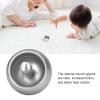2pcs Gyroscopes, Top Spinner, Gyroscopes Stainless Steel, Automatic Flip Mushroom Shape Exquisite Metal Top with Storage Bag (2) view 4