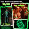 100 pk 8" Glow Sticks Bulk Party Favors, Light up Glow Necklaces & Bracelets in the Dark Party Supplies For Christmas Halloween St. Patrick Birthday Neon Party (100 * Green) view 4