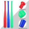 Abaodam 6pcs Kids Baseball Set Plastic Baseball Bat Toys with 3 Balls for Children Toddlers Outdoor Indoor Sport Game Playing view 3