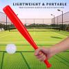 Abaodam 6pcs Kids Baseball Set Plastic Baseball Bat Toys with 3 Balls for Children Toddlers Outdoor Indoor Sport Game Playing view 4