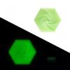 3D Printed Hexagonal Decompression Toy Fractal Widget Hexagon Toy Ornament (7cm [Night Light] Green) view 1