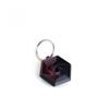 3D Printed Hexagonal Decompression Toy Fractal Widget Hexagon Toy Ornament (4cm - Laser Red Black) view 1