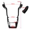 AUDOLE Motorcycle Vivid Black Fairing Spoilers Cover Compatible With Harley Compatible With Road Glide FLTRX Special FLTRXS 2017-2022 2021 view 2