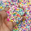 Candy Coated Daydreams Polymer Clay Fake Inedible Sprinkle Mix with Resin Rhinestones and Pearls for Nail Art Slime Decoden Funfetti Jimmies - Non Edible (Colorful, Container) view 1