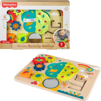 Wooden Activity Station by Fisher-Price