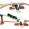 Bunu1492 Wooden Train Track Accessories, 32 pcs Wooden Track Connector, Compatible with All Major Brands Train Track, Christmas Birthday Gift for Boys Girls, Train Toys Expansion Pack for Kids Ages 3+ view 3