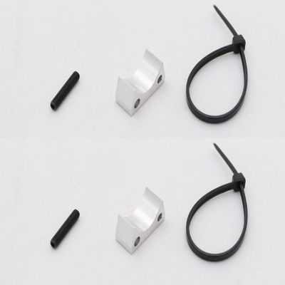 Capacitor Base, 2 Pieces (Silver)
