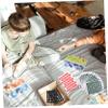 DECHOUS Versatile Bingo Cards 500 Number Labels Stickers Bingo Game Set for Family Pub School Activities view 4