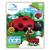 The Original Patented AirFort - Build A Fort in 30 Seconds, Inflatable Fort for Kids, Play Tent for 3-14 Years, A Playhouse Where Imagination Runs Wild, Fan not Included (Ladybug) view 2