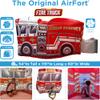 AirFort Inflatable Fort for Kids, Builds in 30 Sec, Play Tent Age 3+ (Firetruck) view 3