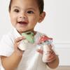 Itzy Ritzy Mini Maracas Musical Rattle Toy  Sensory Baby Toy with Rattle Beads & Jingle Ball for Motor Skills & Auditory Development  for Ages 0 Months and Up (Mushroom) view 2