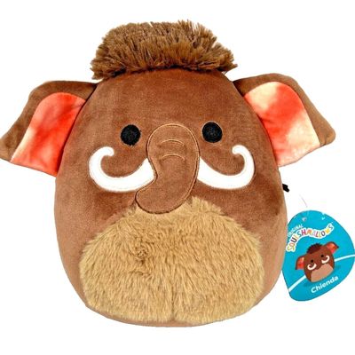 Squishmallows 7.5 Inches Officially Licensed Kellytoy Plush - Collectible Soft & Squishy Stuffed Animal Toy 7.5 Inches (Chienda The Wooly Mammoth 7.5")