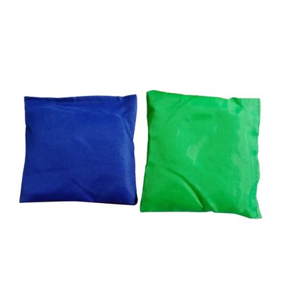 CIYODO 2pcs Bean Bag Toss Game for Boy Girl Heavy Duty Sandbags Green for Indoor and Activities