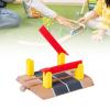 Garende Train Track Components for Kids, Road and Railway Parts, Learning Toys for Children, Level Crossing view 4