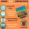 TOYS AND LOVE "The Wheels on the Bus" Interactive Music Toy for Toddlers, Sound Book for Young Kids view 3