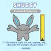 Bumpas Weighted Plush Toy  Machine Washable Calming Stuffed Animal for Kids  Arms and Body are Weighted to Give a Realistic Hug  Soft Companion for Playtime, Naptime & Travel (Shuggy) view 4
