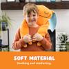Bumpas Weighted Plush Toy  Machine Washable Calming Stuffed Animal for Kids  Arms and Body are Weighted to Give a Realistic Hug  Soft Companion for Playtime, Naptime & Travel (Me Mee) view 4