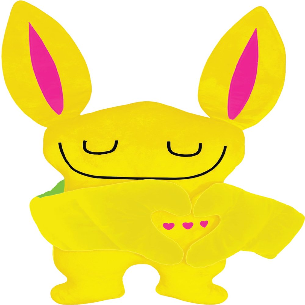 Bumpas Weighted Plush Toy Machine Washable Calming Stuffed Animal for Kids Arms and Body are Weighted to Give a Realistic Hug Soft Companion for Playtime, Naptime & Travel (Doodles)