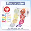 1000pcs Jesus Loves You Stickers, Jesus Stickers in 16 Colors 1.5in Religious God Labels Waterproof Christian Bible Decals for Kids Encouragement Rewarding Gifts view 2