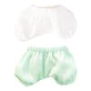 niannyyhouse 20cm Doll Clothes Shorts Stretch Leggings 8in Plush Stuffed Dolls Dressup (White+Green) view 1