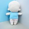 niannyyhouse 20cm Doll Clothes Shorts Stretch Leggings 8in Plush Stuffed Dolls Dressup (White+Green) view 3