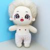 niannyyhouse 20cm Doll Clothes Shorts Stretch Leggings 8in Plush Stuffed Dolls Dressup (White+Green) view 4