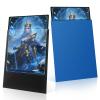 200 Pack Card Sleeves, Matte Dual Trading Card Sleeves with Opaque Back & Smooth Shuffle, Tear Resistant Card Protectors for MTG, TCG and Game Cards (Wisdom Blue) view 1