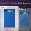 200 Pack Card Sleeves, Matte Dual Trading Card Sleeves with Opaque Back & Smooth Shuffle, Tear Resistant Card Protectors for MTG, TCG and Game Cards (Wisdom Blue) view 3