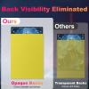 200 Pack Card Sleeves, Matte Dual Trading Card Sleeves with Opaque Back & Smooth Shuffle, Tear Resistant Card Protectors for MTG, TCG and Game Cards (Lightning Yellow) view 3