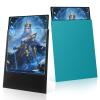 200 Pack Card Sleeves, Matte Dual Trading Card Sleeves with Opaque Back & Smooth Shuffle, Tear Resistant Card Protectors for MTG, TCG and Game Cards (Glacier Blue) view 1