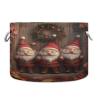 Takiito Christmas Gnomes Storage Basket for Organizing, Fabric Collapsible Basket with Cotton Rope Handle for Bathroom Laundry Nursery view 1