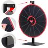 24 Inch Spinning Prize Wheel, 2 in 1 Height Adjustable Roulette Spinning Game with 14 Slots, 2 Dry Erase Marker and Eraser, Fortune Spinner for Party Carnival Tradeshow view 4