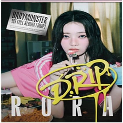 BABYMONSTER - 1ST FULL ALBUM [DRIP] (YG TAG ver) (RORA) + Extra photocards
