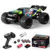 Dodoore Brushless RC Cars for Adults, 1/16 Scale RC Truck, 55KM/H High Speed Remote Control Car, 2.4GHz 4WD All Terrains Off-Road RC Monster Truck with LED Light and 3 Rechargeable Batteries (Green) view 1