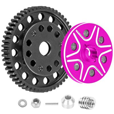 RCMYou RC 56T Slipper Clutch (0.8Mod) Transmission Gears Spur Gear Upgrades Part for 1/10 Rustler 2wd VXL/Slash 2wd VXL/Stampede 2wd VXL/Bandit 2wd VXL,56T Slipper Clutch,Pink