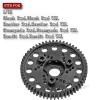 RCMYou RC 56T Slipper Clutch (0.8Mod) Transmission Gears Spur Gear Upgrades Part for 1/10 Rustler 2wd VXL/Slash 2wd VXL/Stampede 2wd VXL/Bandit 2wd VXL,56T Slipper Clutch,Pink view 2