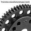 RCMYou RC 56T Slipper Clutch (0.8Mod) Transmission Gears Spur Gear Upgrades Part for 1/10 Rustler 2wd VXL/Slash 2wd VXL/Stampede 2wd VXL/Bandit 2wd VXL,56T Slipper Clutch,Pink view 3