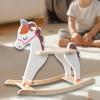 Kokiya Wooden Rocking Horse Riding Toy Rocking Animal Nursery Rocker Toy view 2