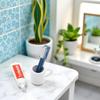 1/12 Miniature Toothpaste,Toothbrush,Cup 3-Piece Set Model Dollhouse Bathroom Accessories Toilet toiletries Model view 4
