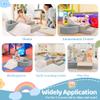 HOMBYS 4-Pieces Climbing Toys for Toddlers 1-3, Foam Climbing Blocks for Kids Crawling and Sliding, Soft Velvet Indoor Playground for Baby Playing Acticity view 4