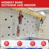17.3 Inch Safety Playground Handles Metal Indoor Outdoor Climbing Monkey Bars Swing Set Accessories Grab Handle Playset Hand Grips for Playhouse, Treehouse, Jungle Gym (Yellow, 6 Pack) view 4
