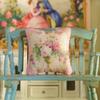 Charming Rose Cluster Miniature Pillow, 1:12 Scale view 4