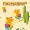 ARHEQI Baby Elephant Musical Crawling Toy with Lights, Sounds, Blowing Ball, Infant Sensory Toys, Birthday Gifts for Kids Boy Girl 3 4 5 6 7 8 Years (Yellow) view 4