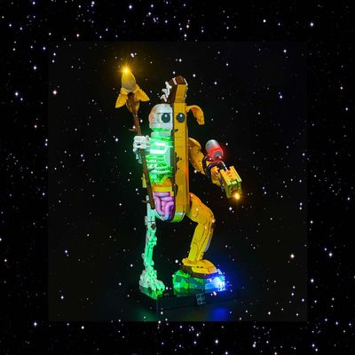 Brick Shine Light Kit for Peely Bone 77072 (Model Set is not Included) (Classic)