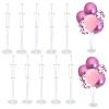 10 Set Balloon Stand Kit - Balloon Sticks With Base for Table Balloon Centerpiece Decorations for Birthday Graduation Gender Reveal Baby Shower Party Decorations view 1